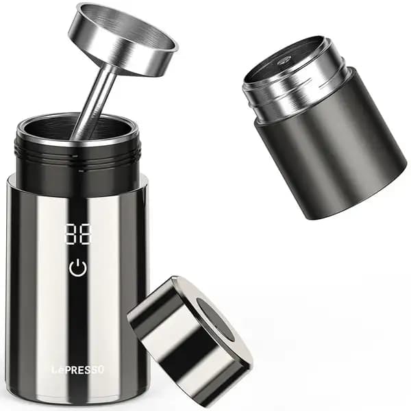 اسپرسو ساز شارژی قابل حمل لپرسو مدل Lepresso LPRJCM02SL‎ QuickBrew Mini — تصویر ۲