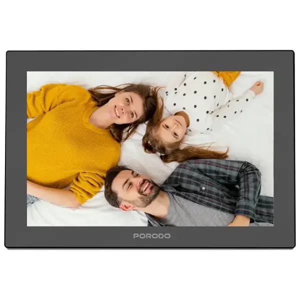 قاب عکس دیجیتال پرودو مدل Porodo Pixelle 10.1″ Smart Frame Mirror Glass Technology
