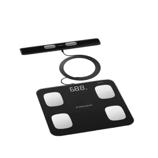 ترازو هوشمند دیجیتال پرودو مدل Porodo Lifestyle Precise Analysis Smart Scale — تصویر ۲