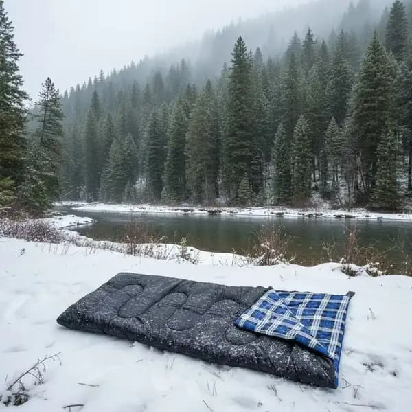 کیسه خواب یک نفره گرین لاین مدل Green Lion Camping Sleeping Bag GNSMCPSLBGBK — تصویر ۶