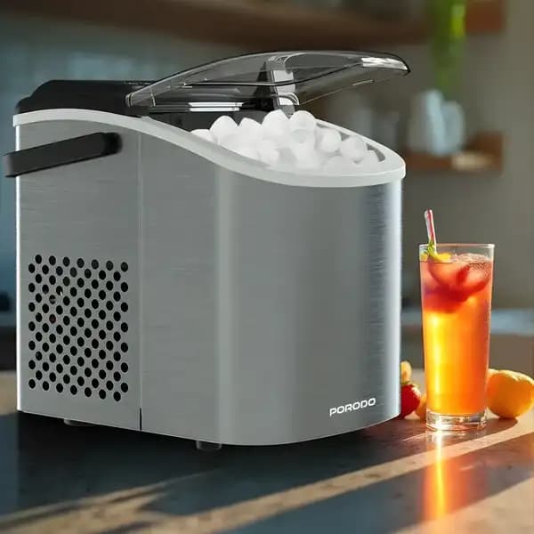 یخ ساز ۱.۲ لیتر پرودو مدل Porodo Instant Bullet Ice Maker PDHZB12SL — تصویر ۳