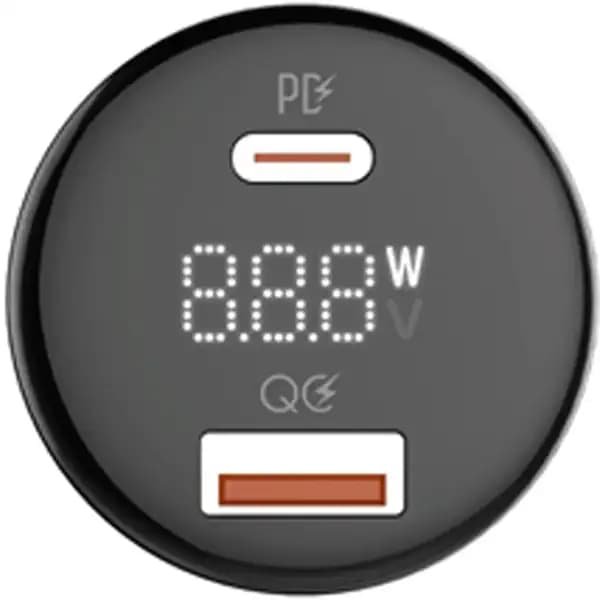 شارژر فندکی فست شارژ 100 وات همراه کابل دوسر تایپسی الدینیو LDNIO C101 — تصویر ۸