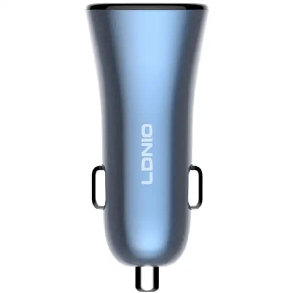 شارژر فندکی 60 وات فست شارژ الدینیو LDNIO C3 — تصویر ۳
