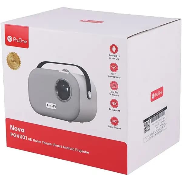 ویدئو پروژکتور Full HD قابل حمل پرووان مدل ProOne PGV301 Nova — تصویر ۶