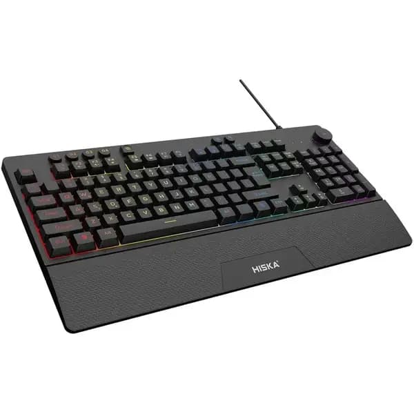 کیبورد گیمینگ با سیم هیسکا مدل Hiska HX-KEG405 — تصویر ۵