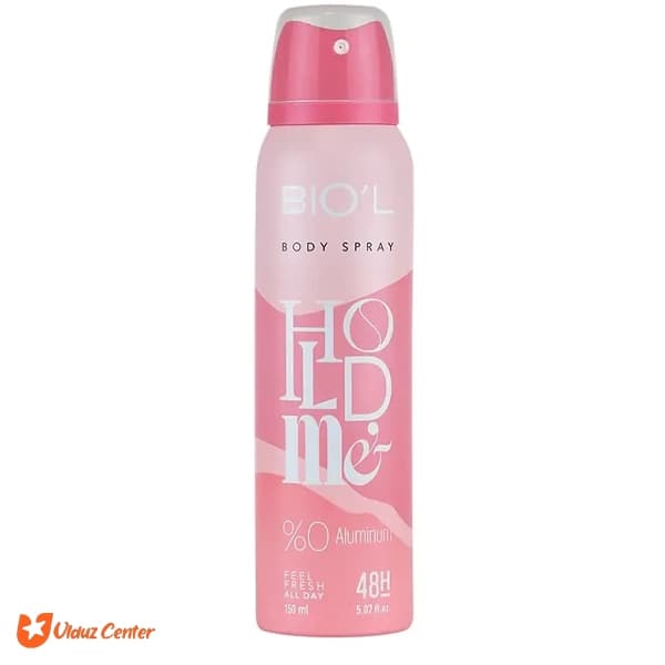 اسپری خوشبو کننده بدن بیول مدل Hold Me حجم 150 میل