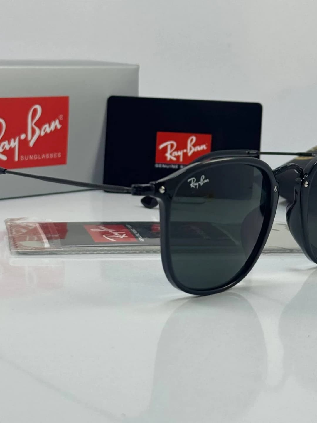 عینک ریبن مشکی rayban rb-2448 n — تصویر ۳
