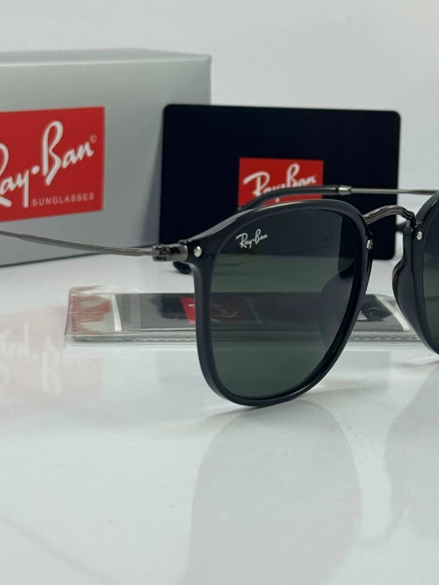 عینک نوک‌مدادی مشکی rayban rb-2448 n — تصویر ۲