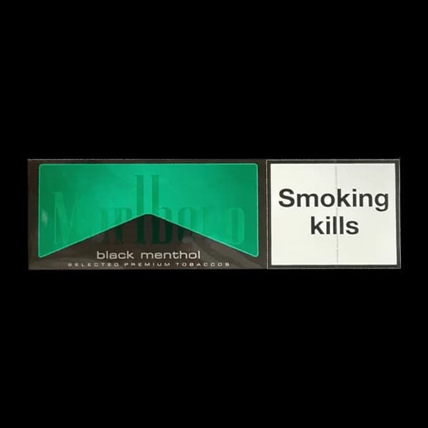سیگار مارلبرو بلک منتول اینترنشنال اسموک Marlboro black menthol international smoke — تصویر ۲