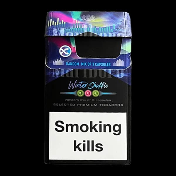 سیگار مارلبرو وینتر شافل اسموک Marlboro winter shuffle smoke — تصویر ۲