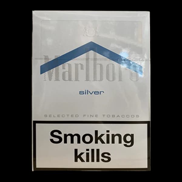 سیگار مارلبرو نقره ای اسموک Marlboro silver smoke — تصویر ۲