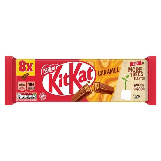 کیت کت 8ع کارامل