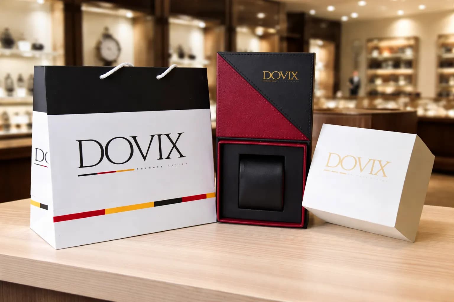 ساعت مچی مردانه داویکس آلمان اورجینال تمام نوک مدادی DV24029 — تصویر ۵