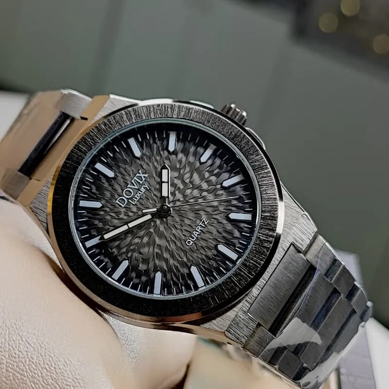 ساعت مچی مردانه داویکس آلمان اورجینال نوک مدادی DV241040 — تصویر ۵