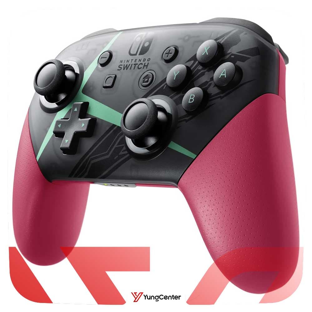 دسته بازی Nintendo Switch Pro طرح Xenoblade 2 — تصویر ۲