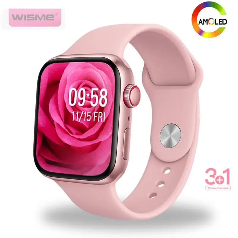 ساعت هوشمند Wisme-X51 mini سایز 36MM (دارای ۳ عدد بند) + (گارانتی طلایی)