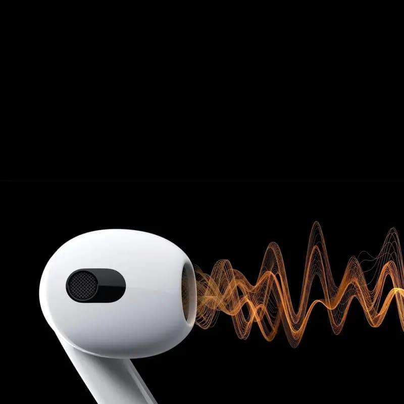 هندزفری بلوتوثی ایرپاد اپل مدل پرو AirPods 3 – کیفیت های کپی (مشابه اصلی و بارکد دار) + (گارانتی طلایی) — تصویر ۵