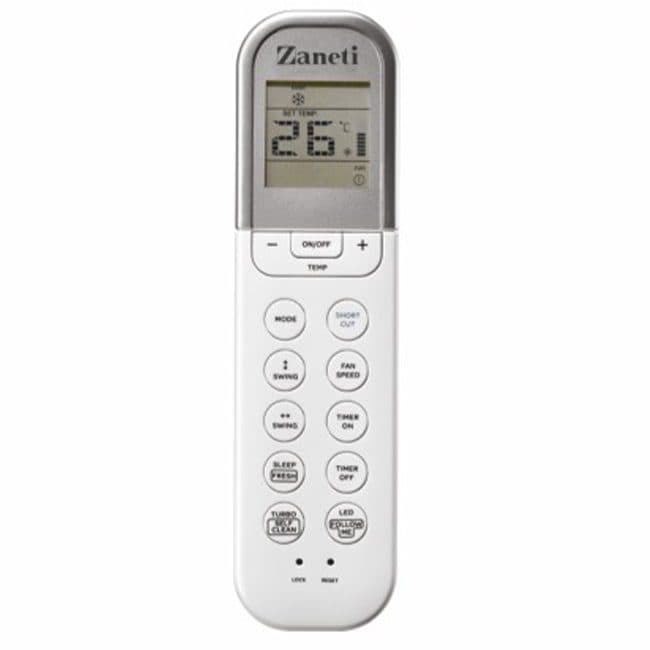 کولر گازی 18000 زانتی R410 دیجیتال دیواری ZMSA-18HO1R ZANETI T1 — تصویر ۶