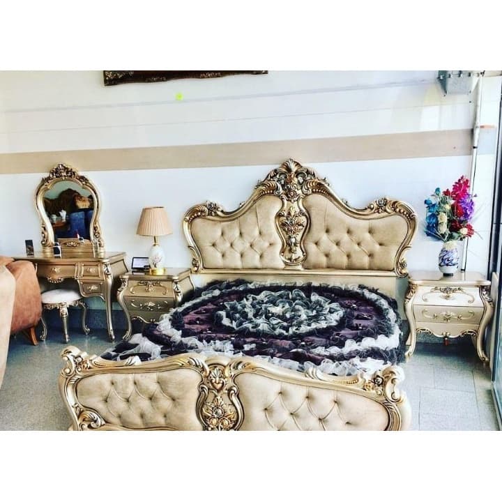 سرویس خواب 2 نفره کلاسیک کد 31 مبلمان فرنا مدل 1144281