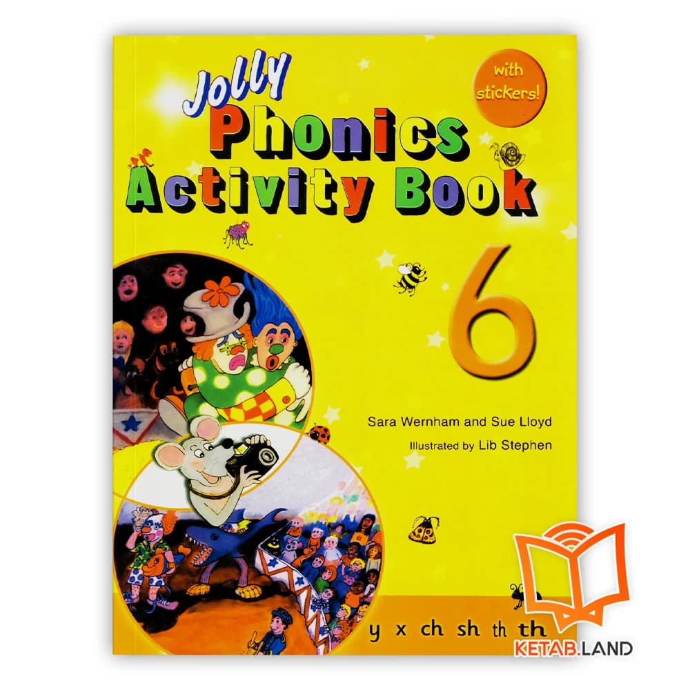 کتاب Jolly Phonics Activity book 6 — تصویر ۲
