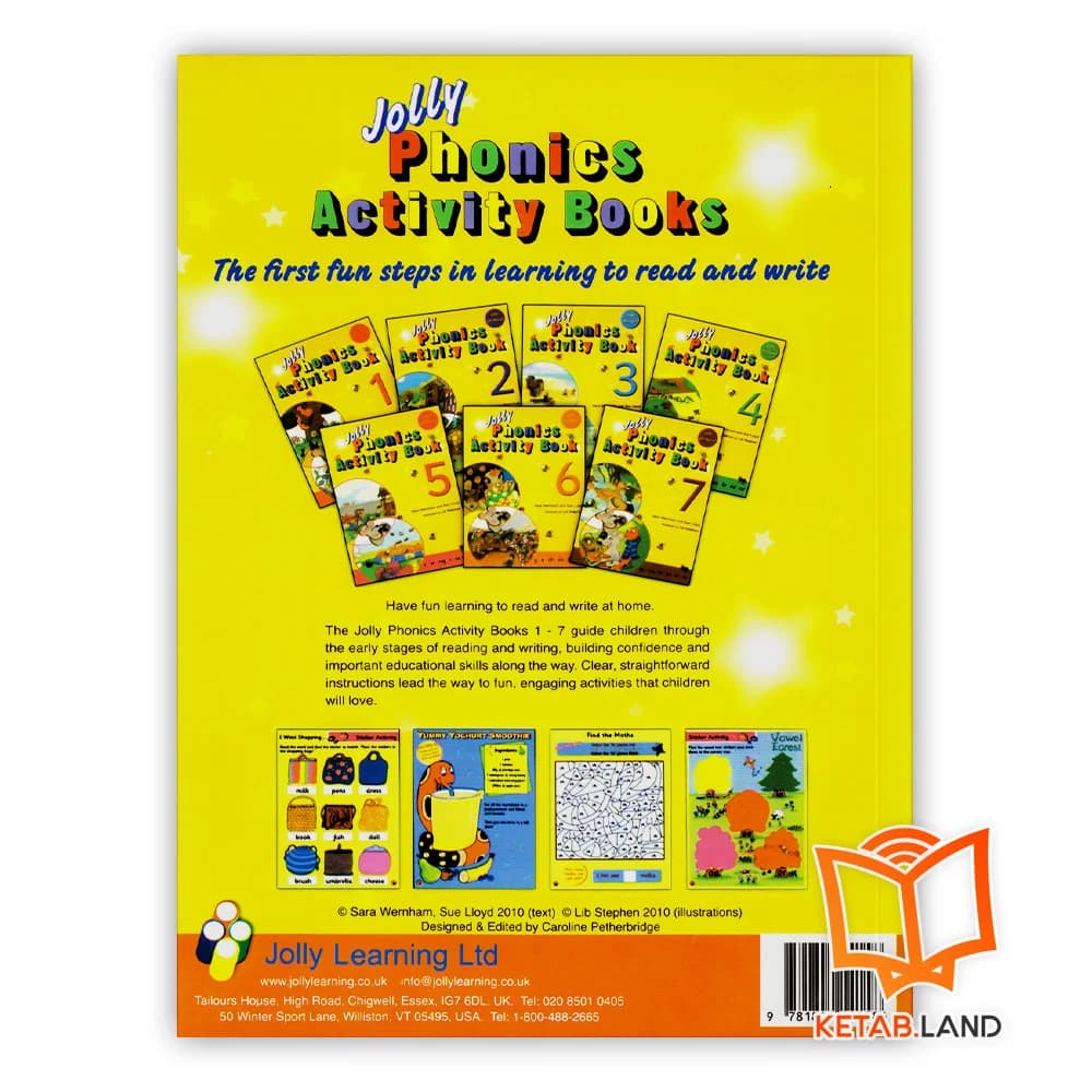 کتاب Jolly Phonics Activity book 6 — تصویر ۳