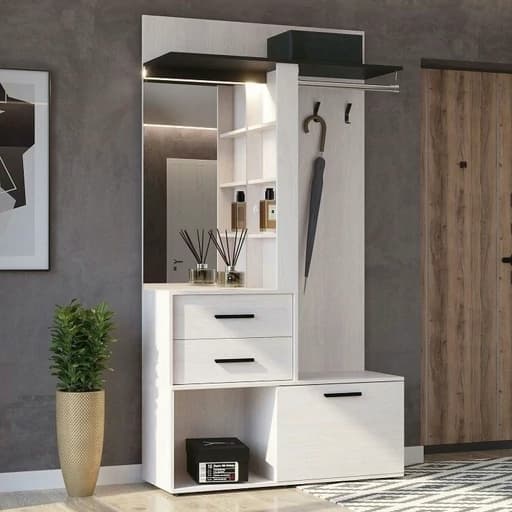 کمد شیک و جا لباسی با رنگبندی مختلف و به قیمت تولیدی دکوبازار مدل 766043