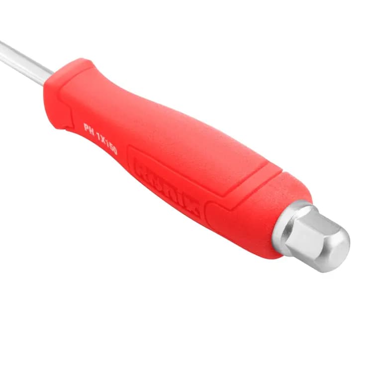 پیچ گوشتی چهارسو ضربه خور دسته پلاستیکی رونیکس سری RH-29 — تصویر ۴