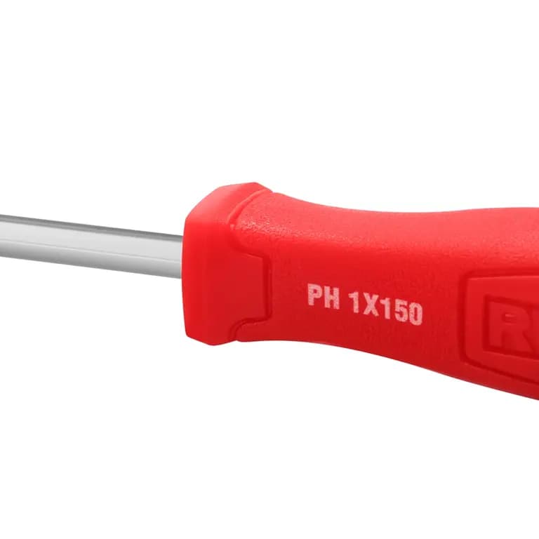 پیچ گوشتی چهارسو ضربه خور دسته پلاستیکی رونیکس سری RH-29 — تصویر ۵