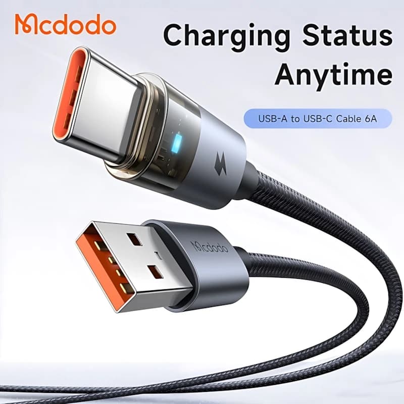 کابل تبدیل USB به USB-C مک دودو مدل CA-689 — تصویر ۳