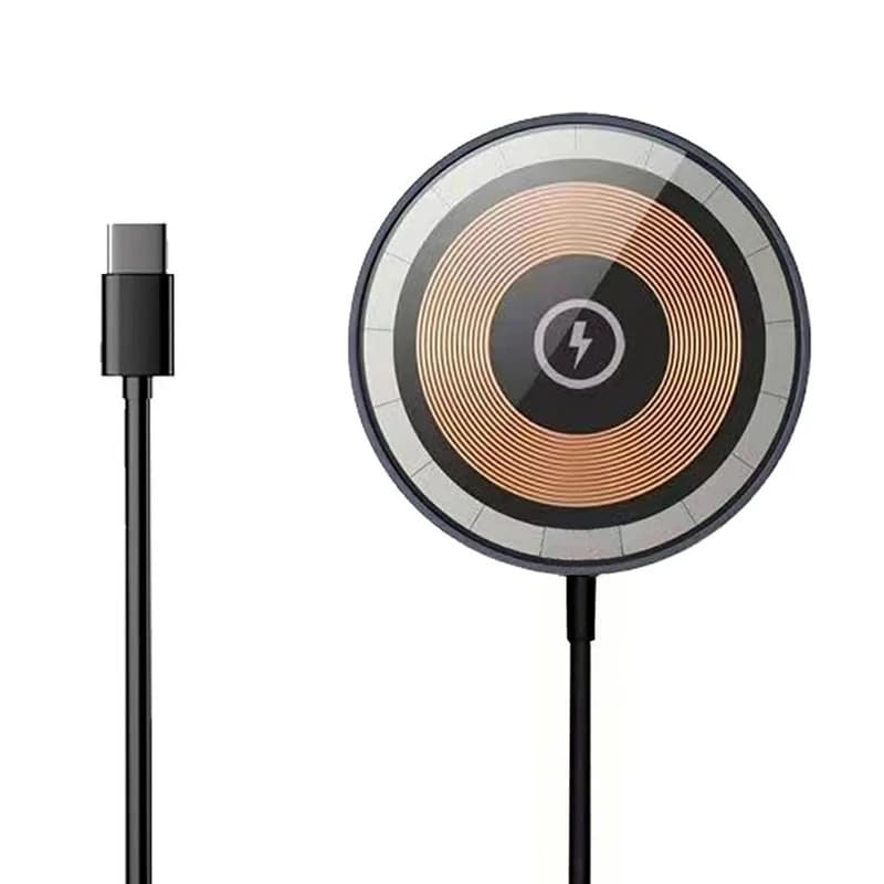 شارژر بی‌سیم 15 وات گرین لاین مدل Magsafe Ring & Wireless