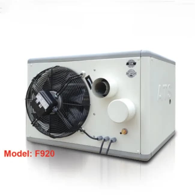 هیتر گازی فایر تیوب آذر تهویه مدل F920 دو ظرفیتی — تصویر ۳