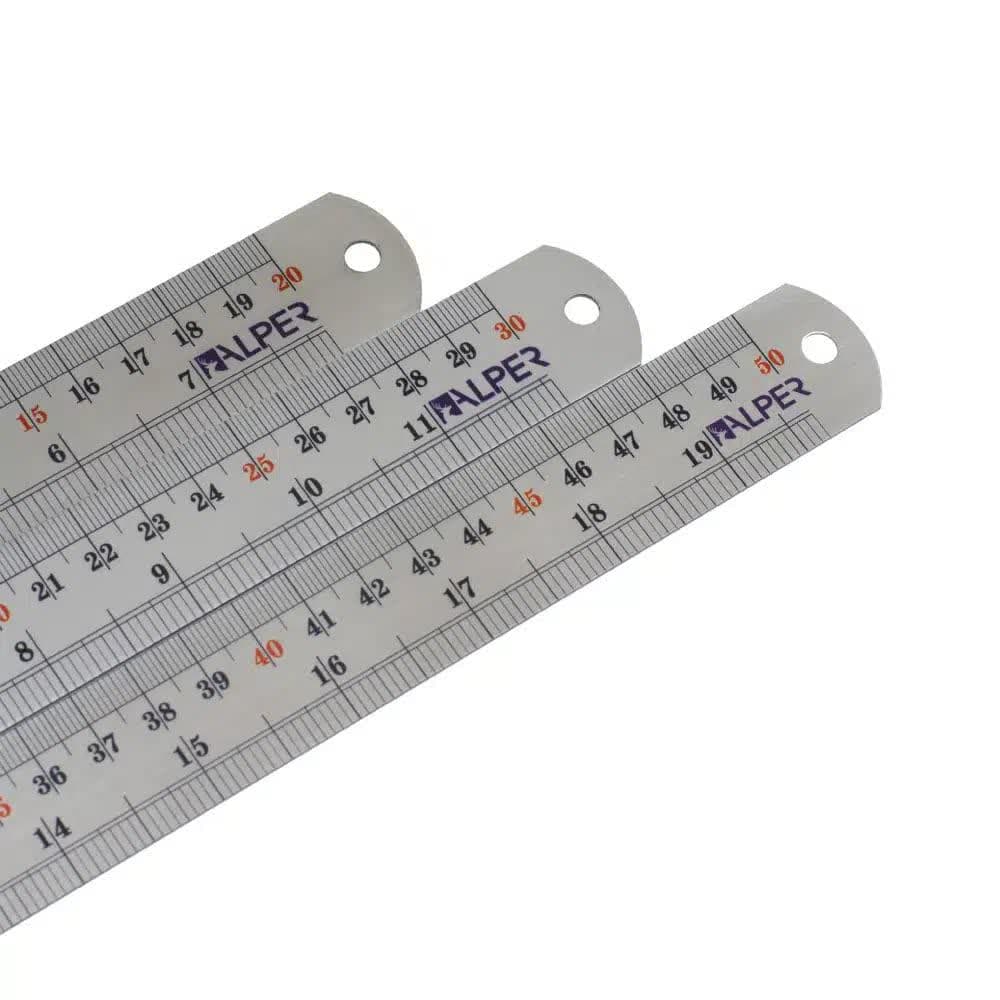 خط کش 20Cm فلزی آلپر
