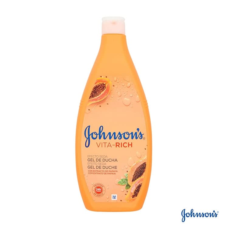 شامپو بدن جانسون johnsons عصاره پاپایا 750 میل