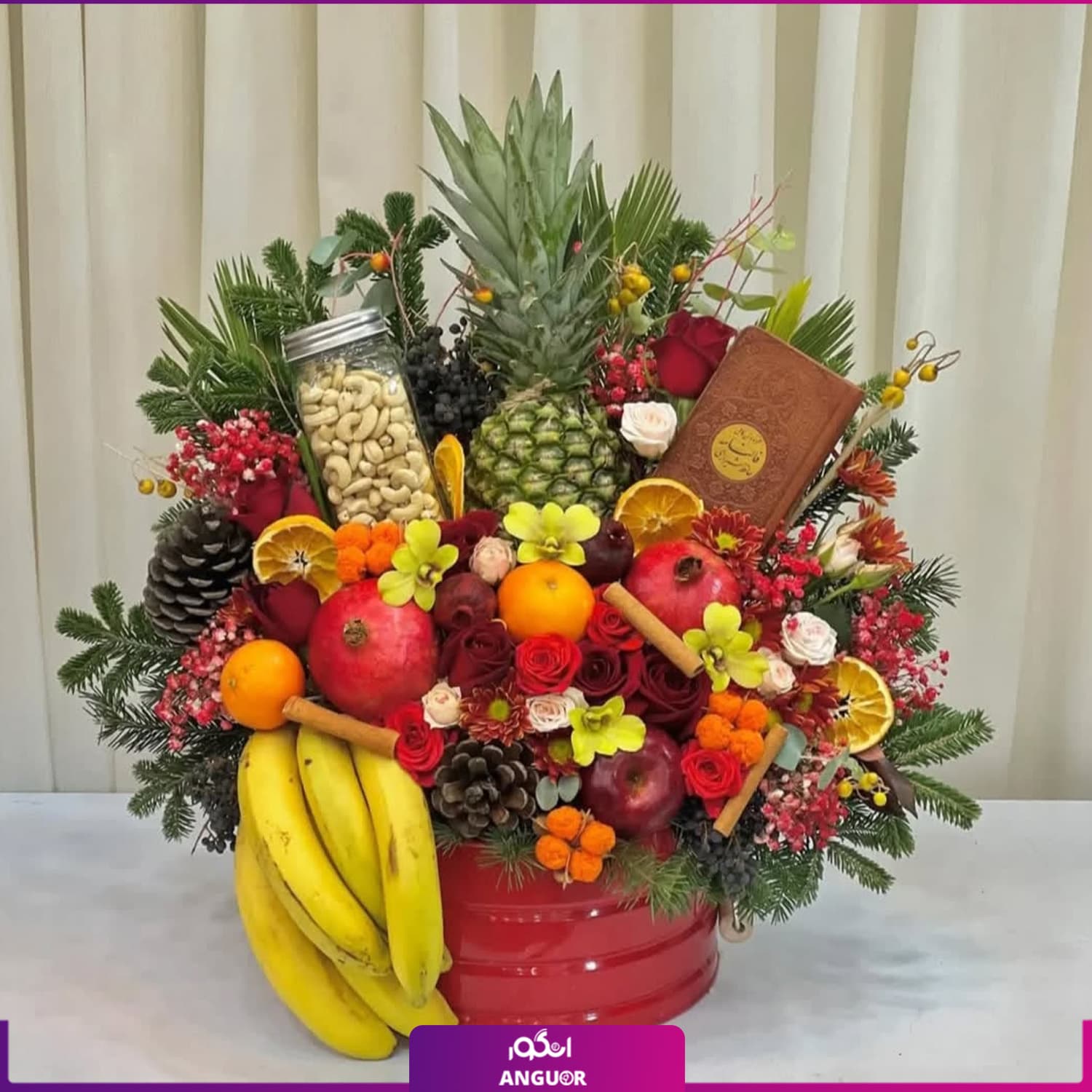 باکس گل و میوه افسانه یلدا