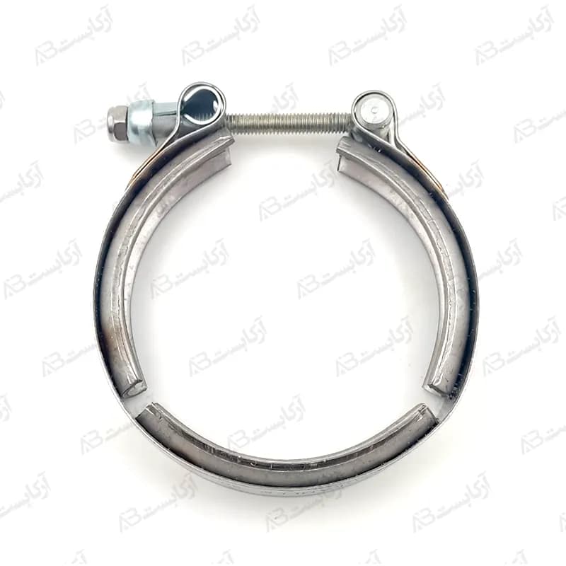 بست استیل شیاردار سایز 190 — تصویر ۲