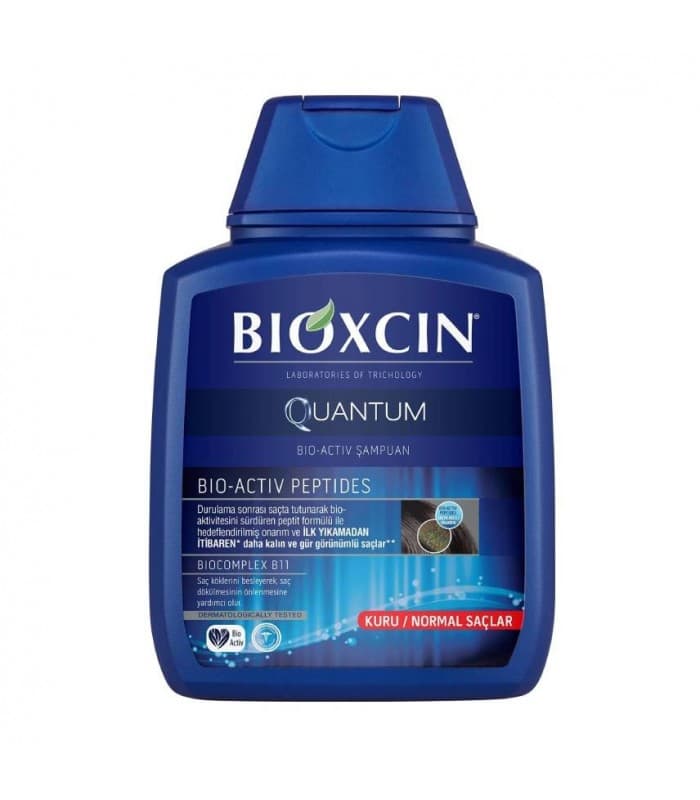 شامپو حجم دهنده مو خشک و معمولی بیوکسین Quantum