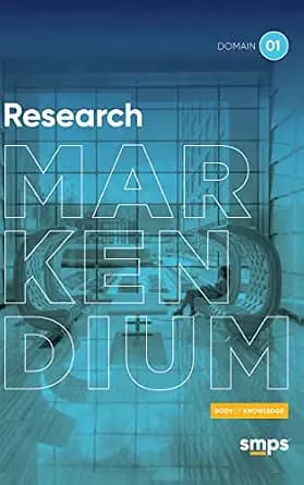 و دانلود نسخه کامل کتاب زبان اصلی Domain 1: Research: MARKENDIUM: SMPS Body of Knowledge | دانلود کتاب خارجی