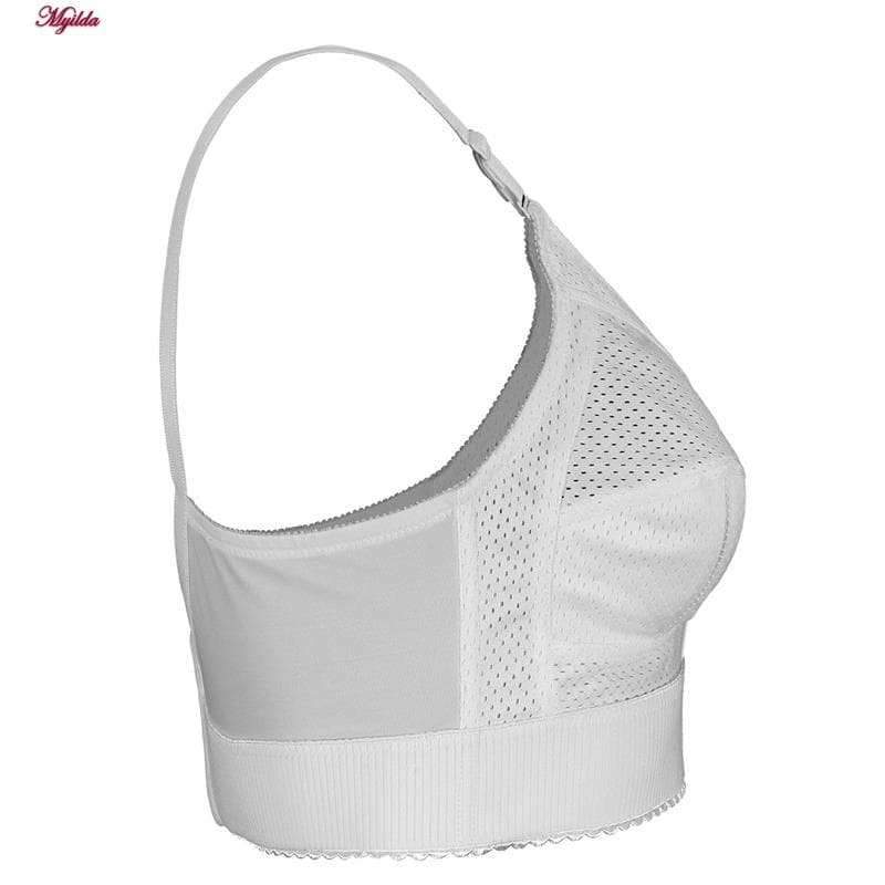 سوتین زنانه لین مدل سه تکه زنبوری کش پهن سفید کد 4680-412 — تصویر ۳
