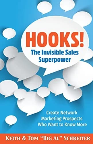 و دانلود نسخه کامل کتاب زبان اصلی Hooks! The Invisible Sales Superpower: Create Network Marketing Prospects Who Want to Know More Kindle Edition | دانلود کتاب خارجی