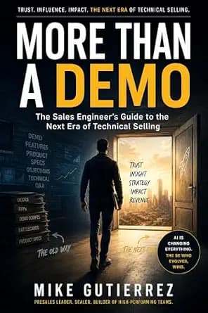 و دانلود نسخه کامل کتاب زبان اصلی MORE THAN A DEMO: The Sales Engineer’s Guide to the Next Era of Technical Selling | دانلود کتاب خارجی