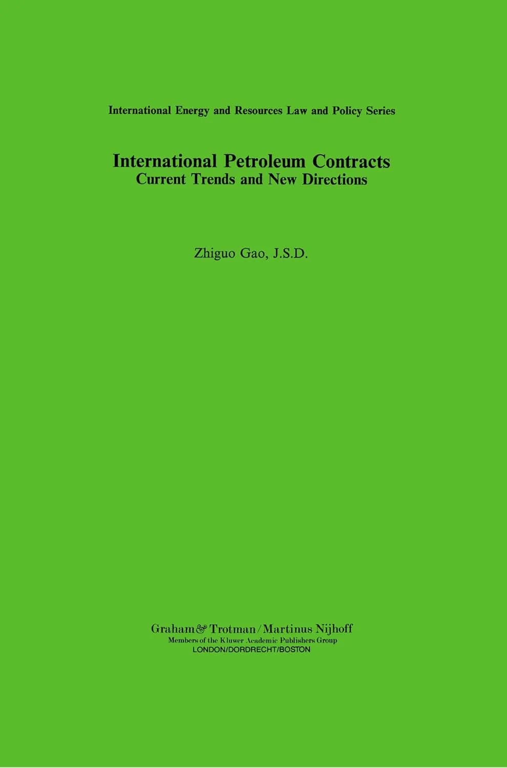 و دانلود نسخه کامل کتاب انگلیسی International Petroleum Contracts: Current Trends and New Directions (International Energy & Resources Law & Policy) (International Energy & Resources Law and Poli
