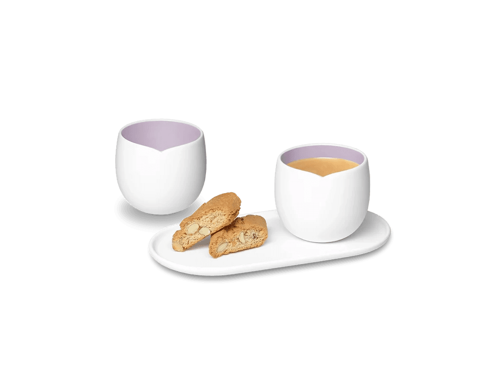 ست فنجان نسپرسو مدل اوریجین لوندر سایز لانگو به همراه سینی | Nespresso Origin Lavender Lungo Cups & Tray — تصویر ۲