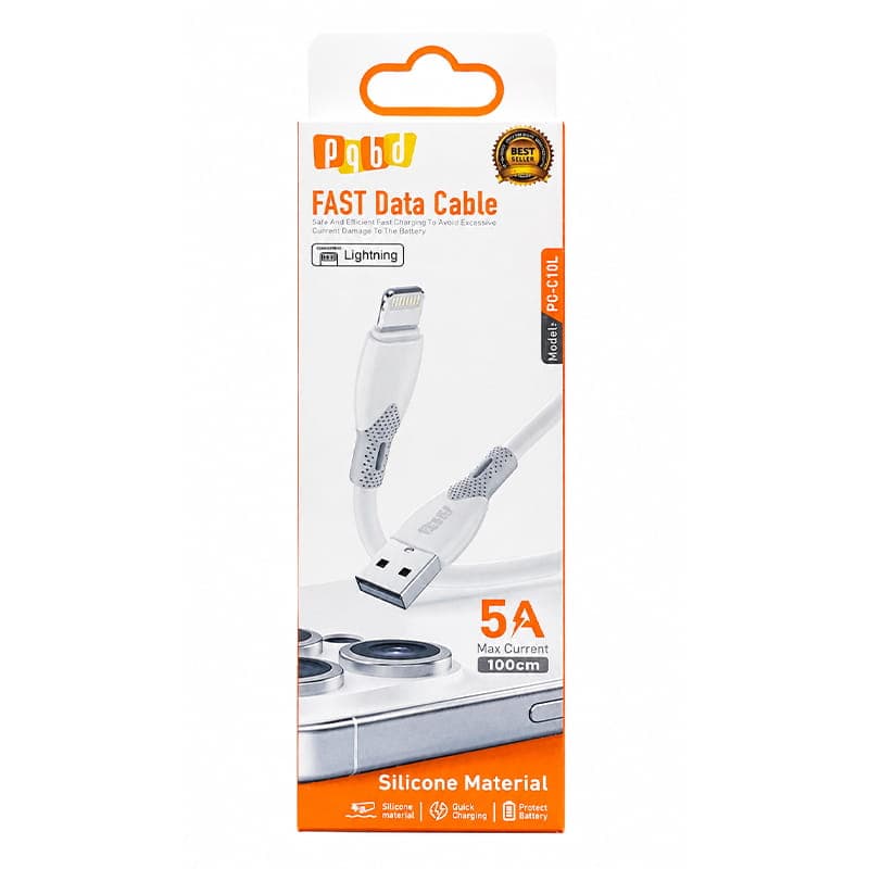 کابل شارژ آیفون PQBD PQ-C10L 5A