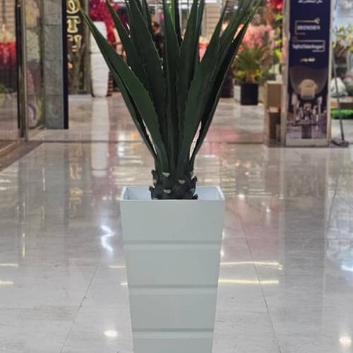 درختچه مدل آگاو سبز مصنوعی 110 سانت وارداتی