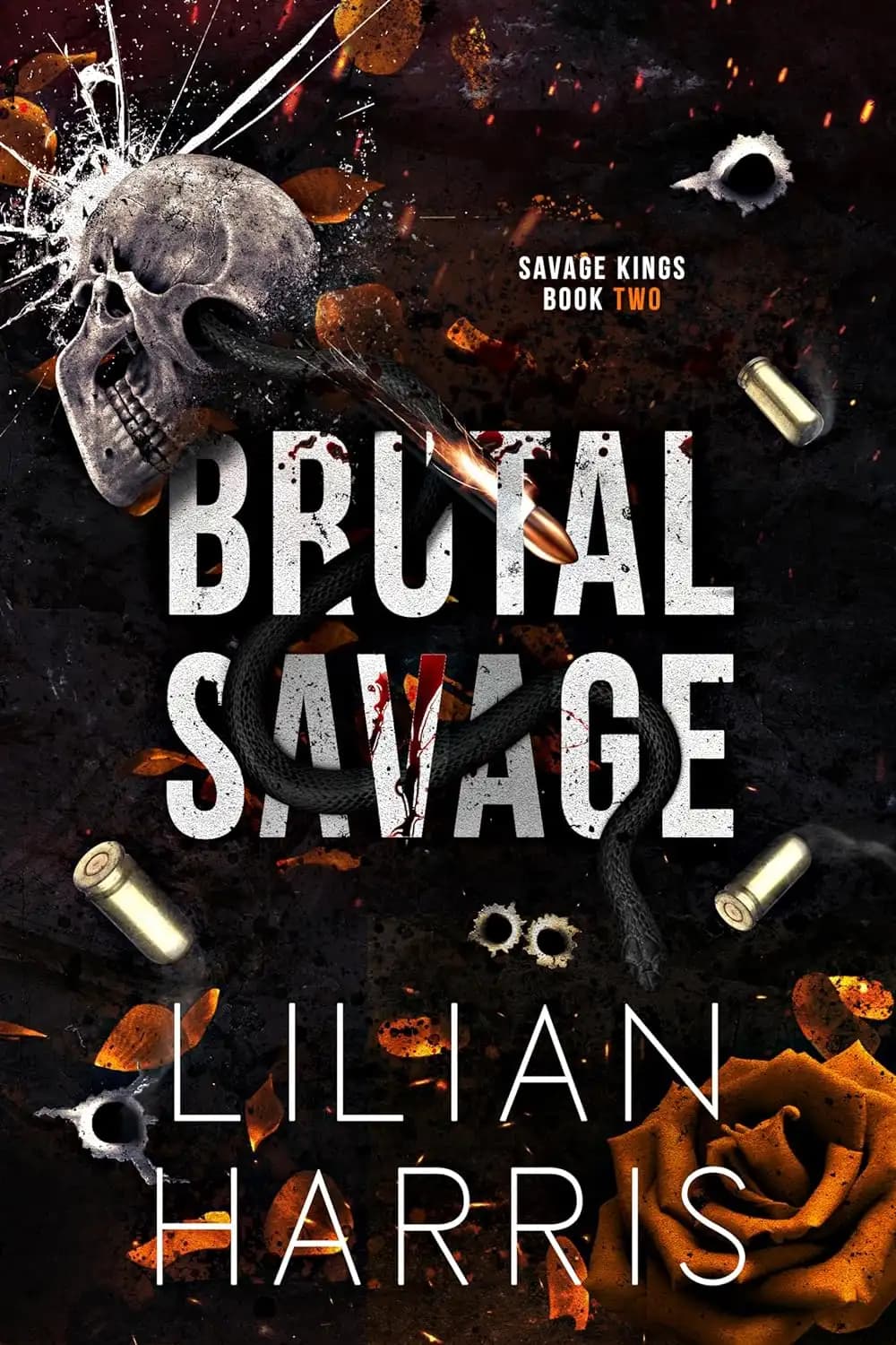 کتاب وحشی بی‌رحم (Brutal Savage) نسخه انگلیسی PDF | لیلیان هریس