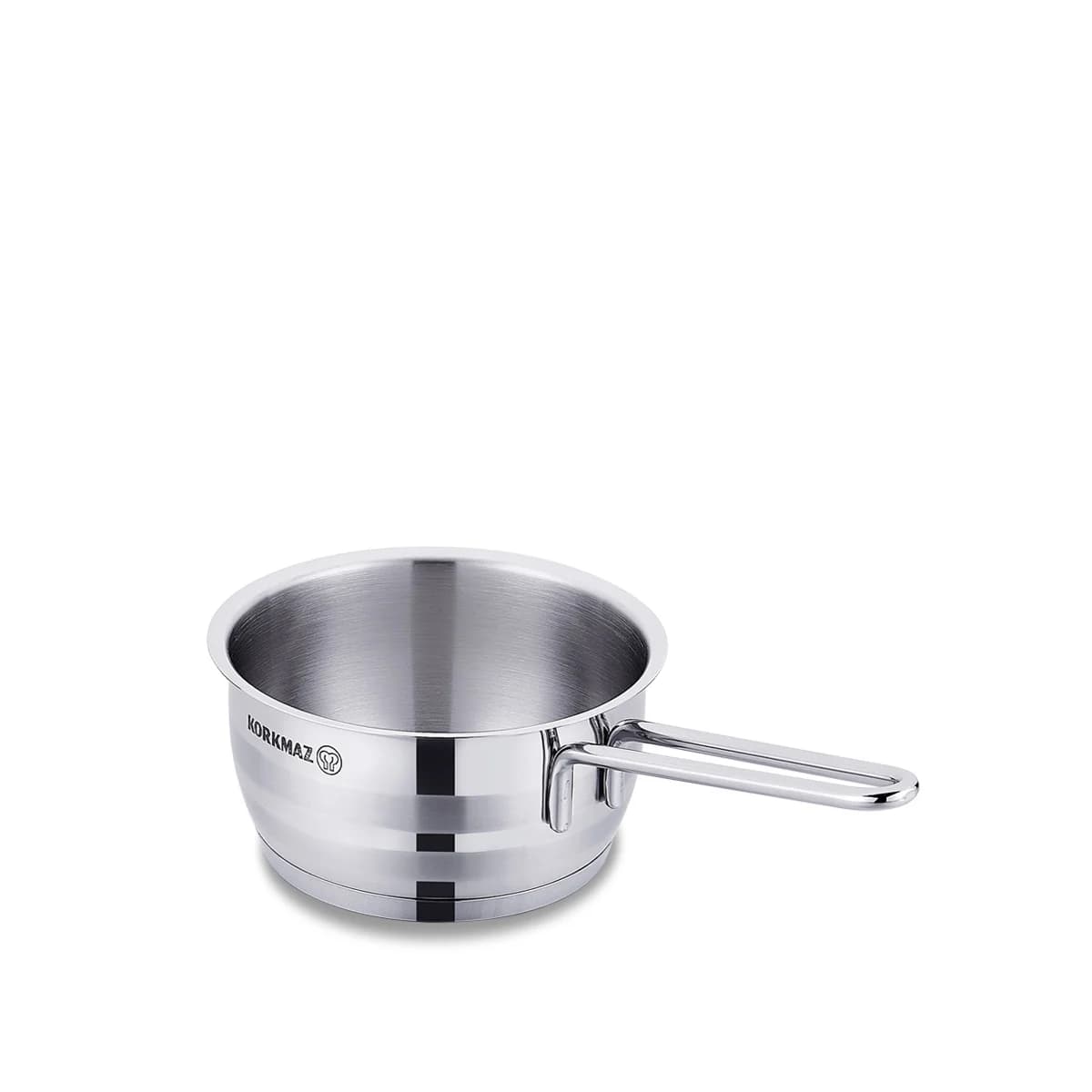 شیرجوش کرکماز کد A1891 مدل آسترا ا Korkmaz Astra 14×7 cm Sauce Pot A1891