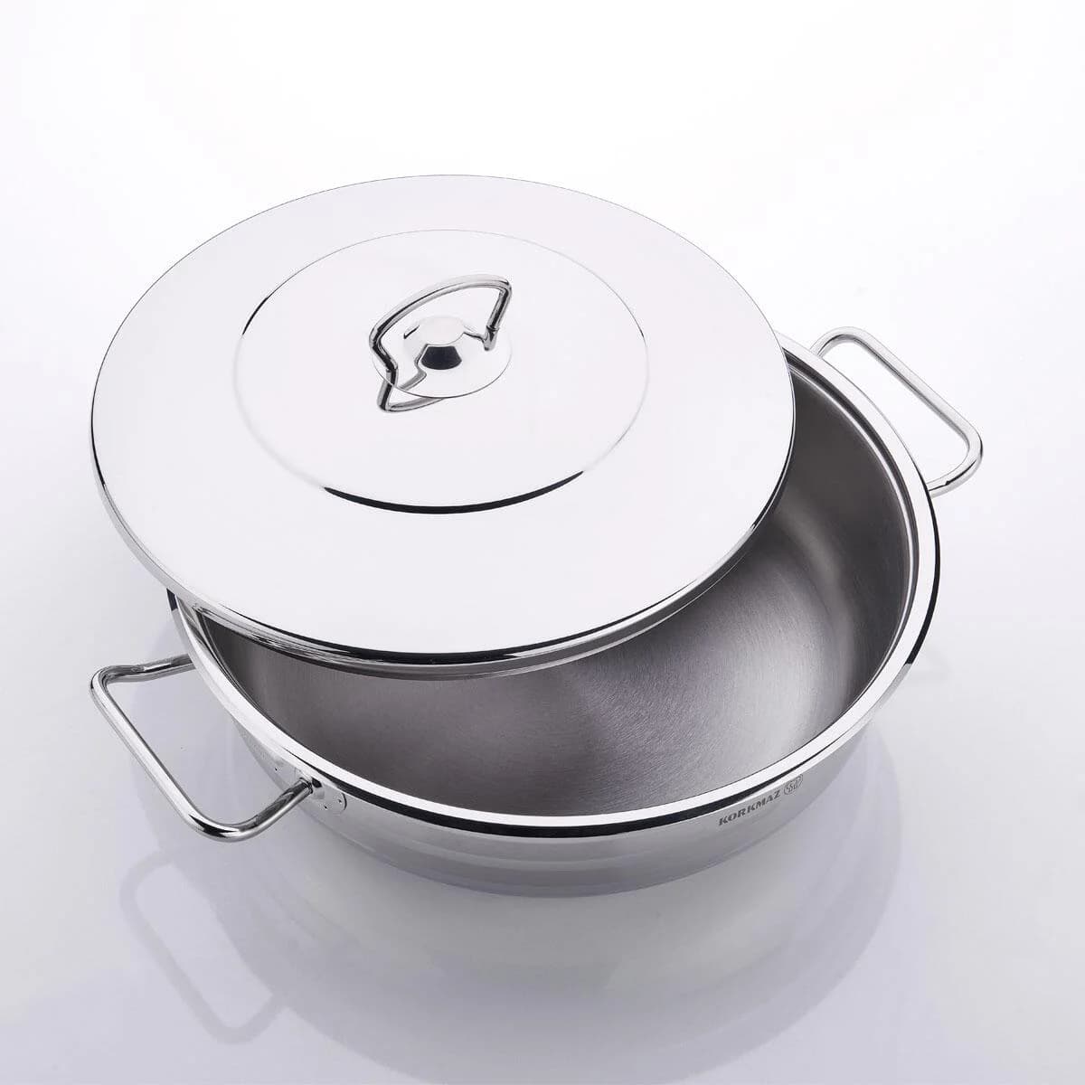 قابلمه کرکماز مدل مگا کد A1946 سایز 36 ا KORKMAZ Mega 36×22cm Saucepan A1946 — تصویر ۲
