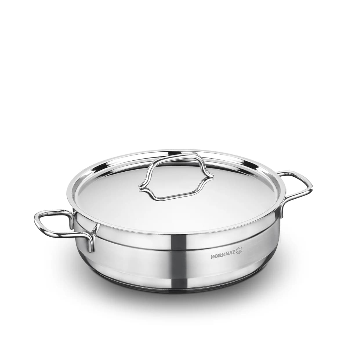 تابه کرکماز مدل آلفا A1030 ا Korkmaz Alfa 30×10 cm Short Casserole A1030