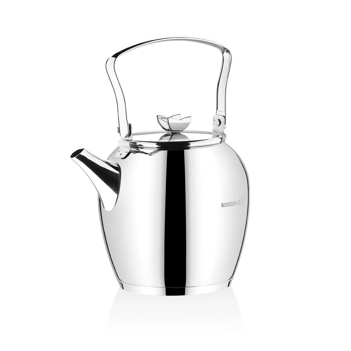 کتری کرکماز مدل پروانه ای کدA026 ا Korkmaz Butterfly Teapot 2.3 LT Model A026