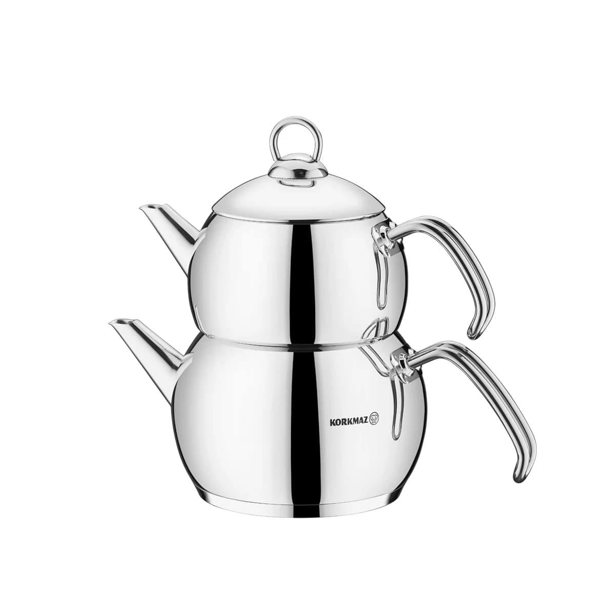 ست قوری وکتری تومبیک کرکماز 2 لیتری A104 ا KORKMAZ Tombik Teapot Set 2 lt A104